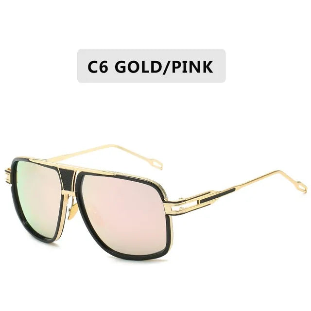 XL Metal Frame Sunglasses