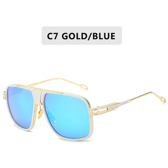 XL Metal Frame Sunglasses