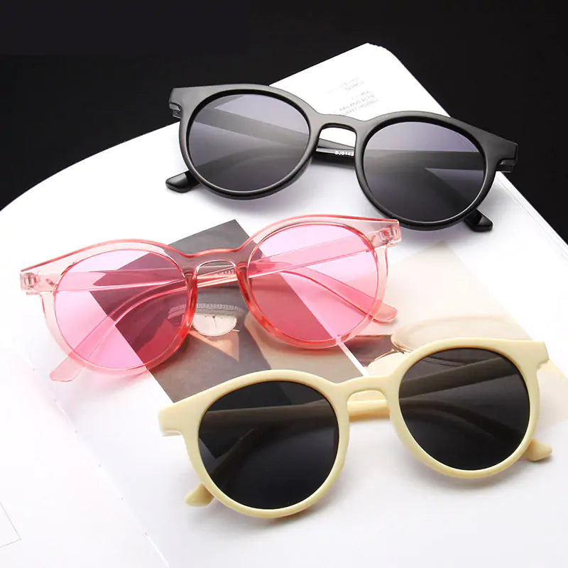 Translucid Frame Sunglasses